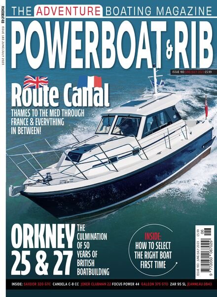Powerboat & RIB – July 2023 Cover