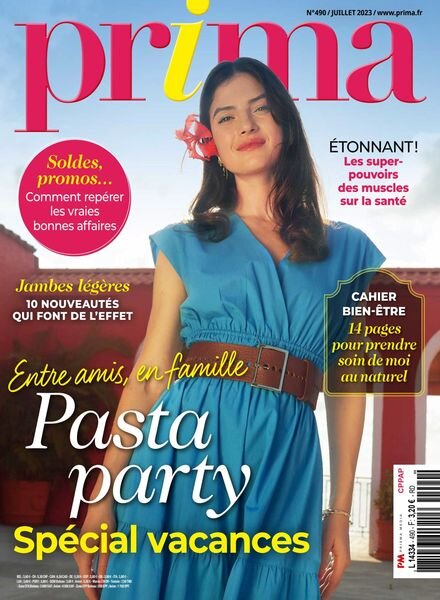 Prima France – Juillet 2023 Cover