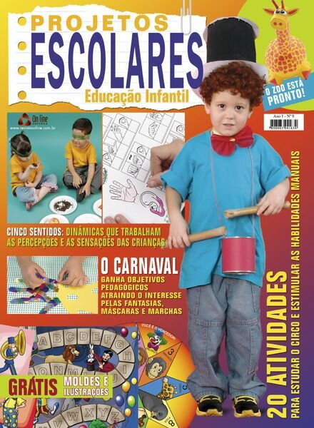 Projetos Escolares – Educacao Infantil – 25 abril 2023 Cover