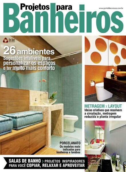 Projetos para Banheiros – 25 maio 2023 Cover