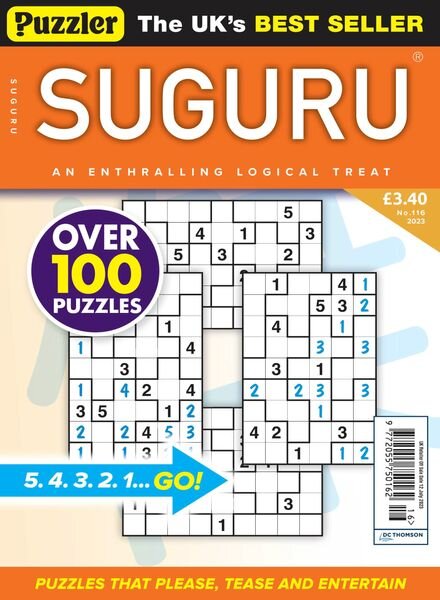 Puzzler Suguru – June 2023 Cover