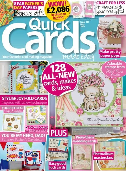 Quick Cards Made Easy – April 2013 Cover