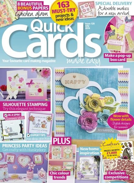Quick Cards Made Easy – June 2014 Cover