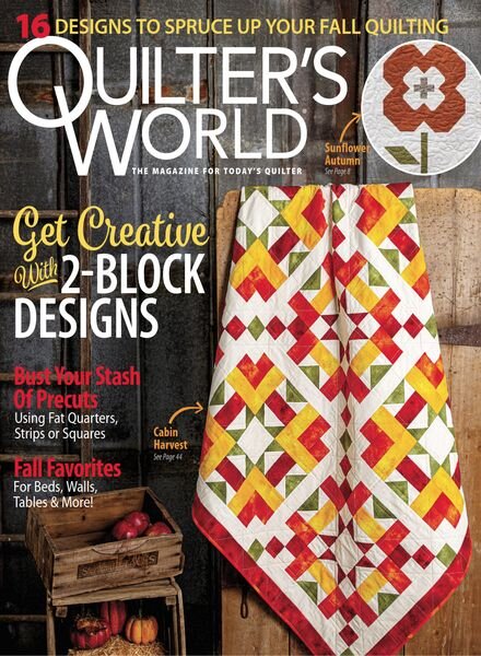 Quilter’s World – June 2023 Cover
