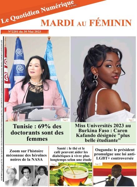 Quotidien Numerique d’Afrique – 30 mai 2023 Cover