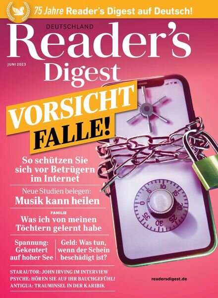 Reader’s Digest – 26 Mai 2023 Cover