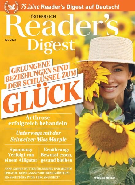 Reader’s Digest Osterreich – Juli 2023 Cover
