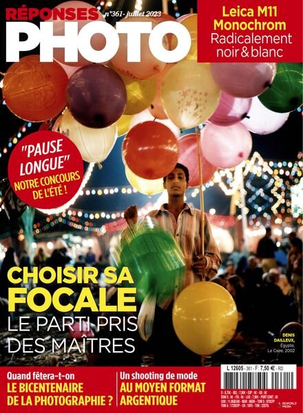 Reponses Photo – juillet 2023 Cover