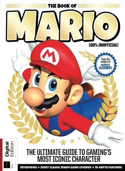 Retro Gamer The Book of Mario – June 2023 Cover