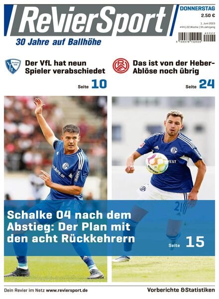RevierSport – 01 Juni 2023 Cover