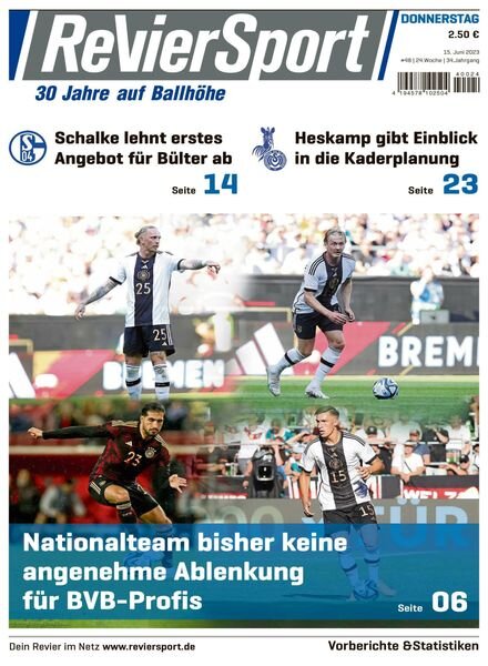 RevierSport – 15 Juni 2023 Cover