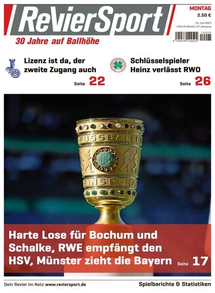 RevierSport – 19 Juni 2023 Cover