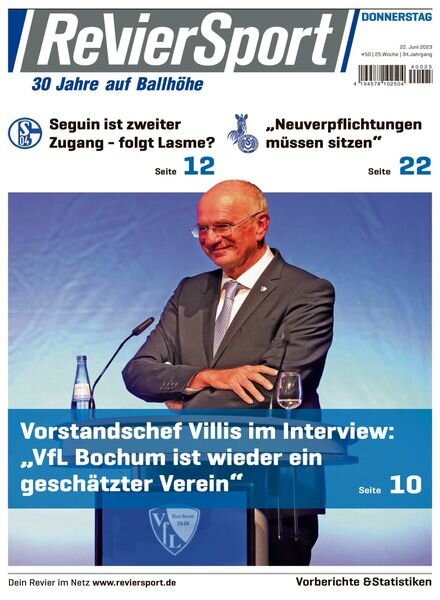 RevierSport – 22 Juni 2023 Cover