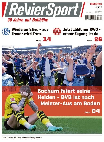 RevierSport – 30 Mai 2023 Cover