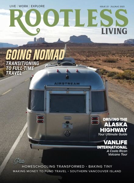 Rootless Living – July 2023 Cover