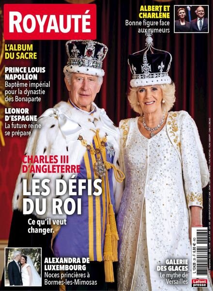 Royaute – 01 juin 2023 Cover