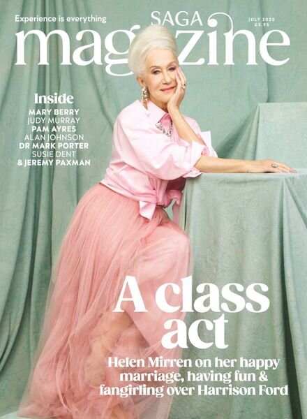 Saga Magazine – July 2023 Cover