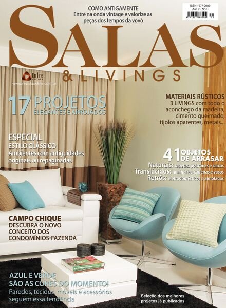 Salas & Livings – maio 2023 Cover