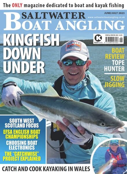 Saltwater Boat Angling – June 2023 Cover