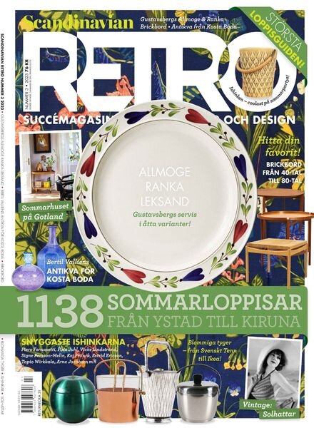 Scandinavian Retro – juni 2023 Cover