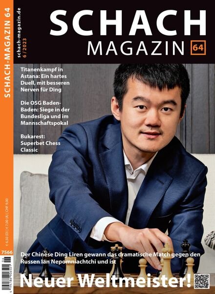 Schach-Magazin 64 – 31 Mai 2023 Cover