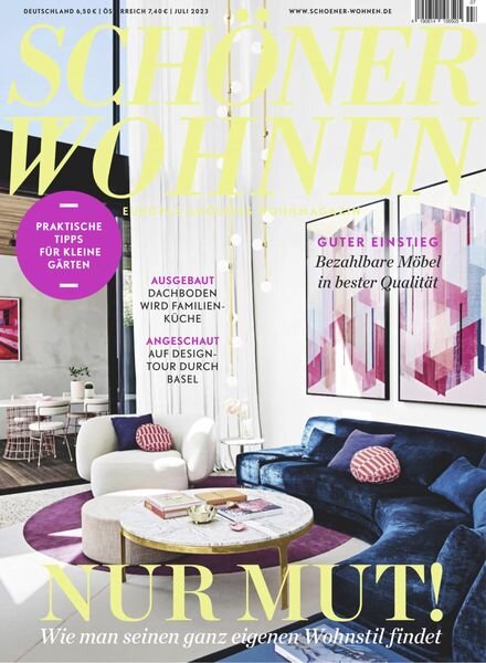 Schoner Wohnen – Juli 2023 Cover