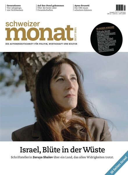 Schweizer Monat – Juni 2023 Cover