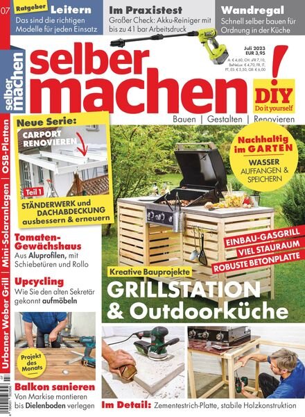 Selber Machen – Juli 2023 Cover