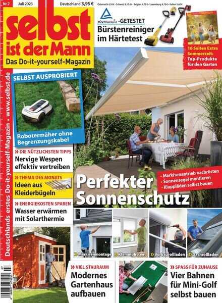 selbst ist der Mann – Juni 2023 Cover