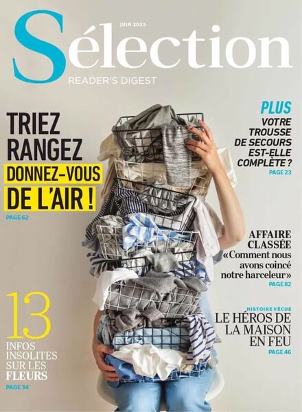 Selection Reader’s Digest France – 01 juin 2023 Cover