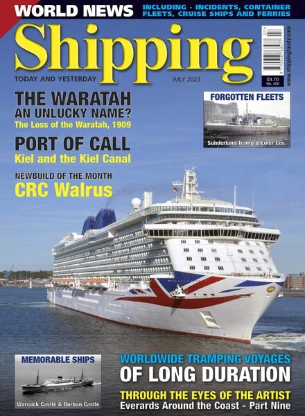 Shipping Today & Yesterday – July 2023 Cover