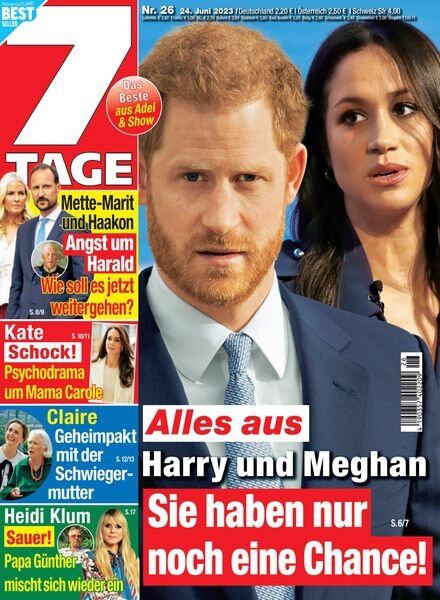 Sieben Tage – 24 Juni 2023 Cover