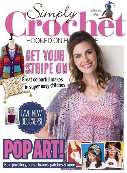 Simply Crochet – August 2017 Cover