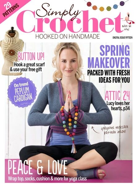 Simply Crochet – February 2014 Cover