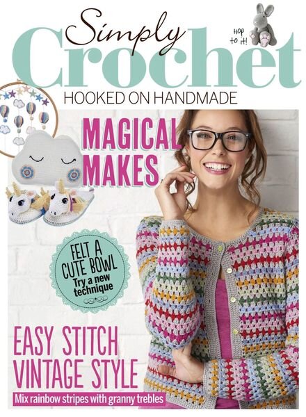 Simply Crochet – February 2017 Cover