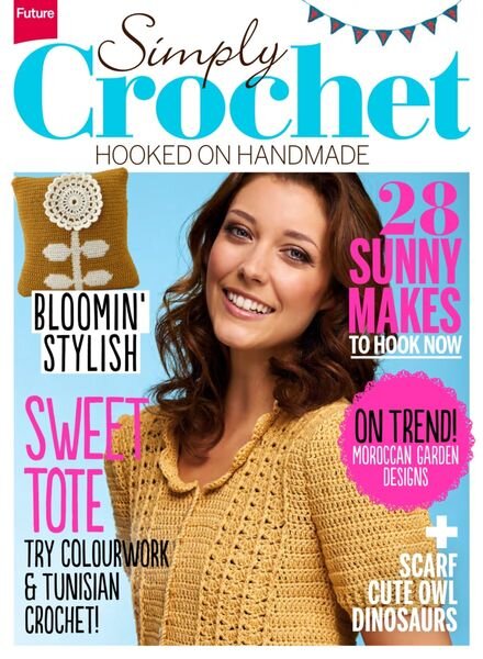 Simply Crochet – July 2014 Cover