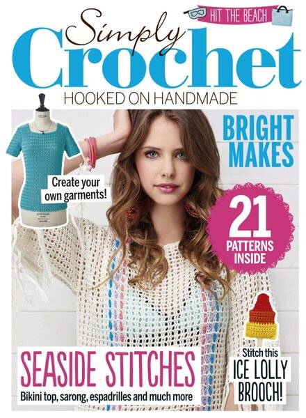 Simply Crochet – July 2015 Cover