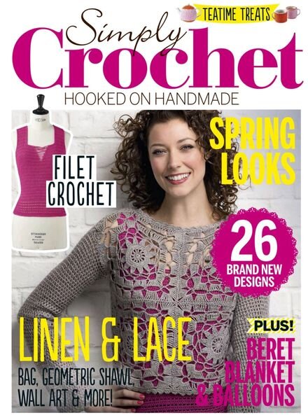 Simply Crochet – March 2015 Cover