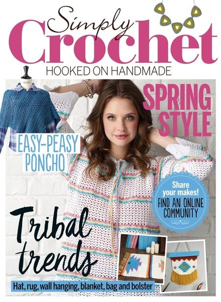 Simply Crochet – March 2017 Cover