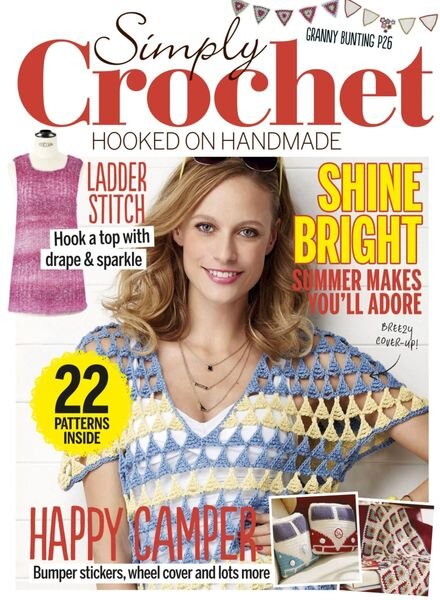 Simply Crochet – May 2016 Cover