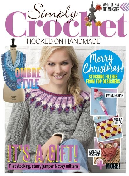 Simply Crochet – November 2016 Cover