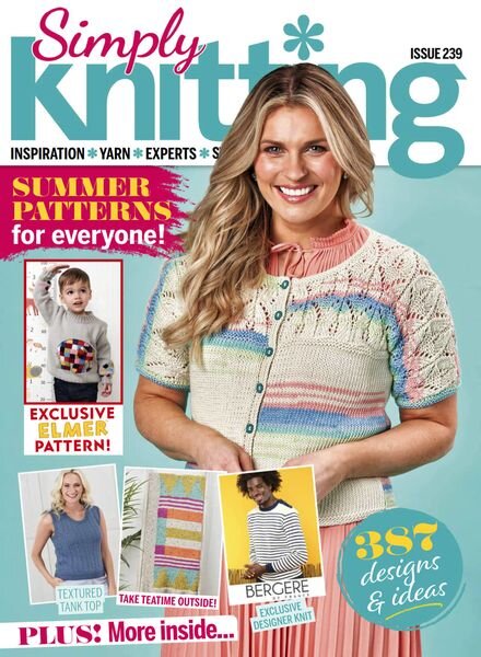 Simply Knitting – July 2023 Cover