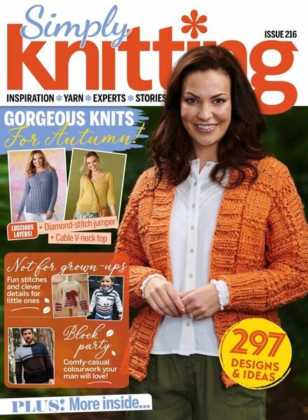 Simply Knitting – September 2021 Cover