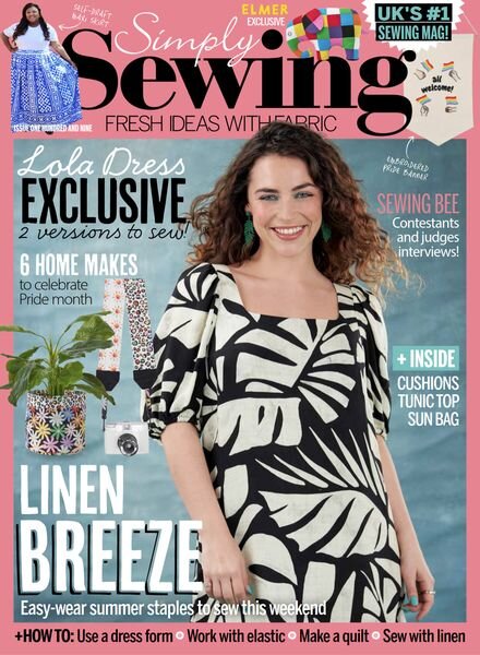 Simply Sewing – July 2023 Cover