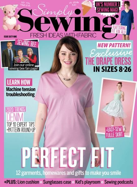 Simply Sewing – May 2020 Cover