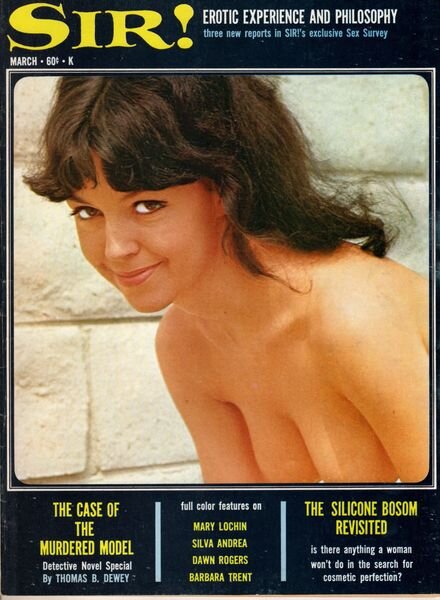 Sir – March 1968 Cover