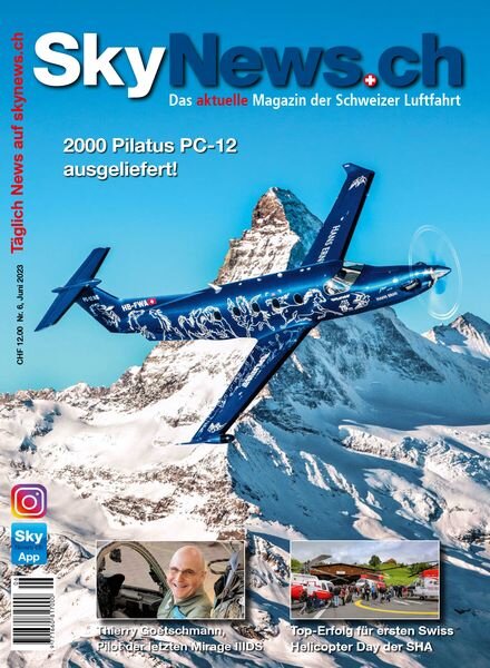 SkyNews.ch – Juni 2023 Cover