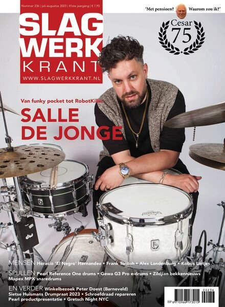 Slagwerkkrant – juli 2023 Cover