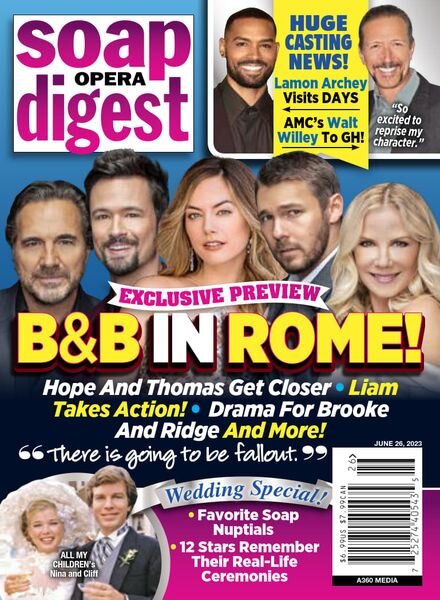 Soap Opera Digest – June 26 2023 Cover