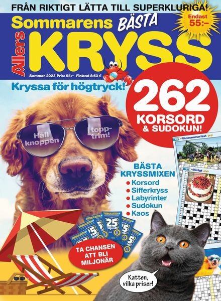 Sommarens basta kryss – 01 juni 2023 Cover